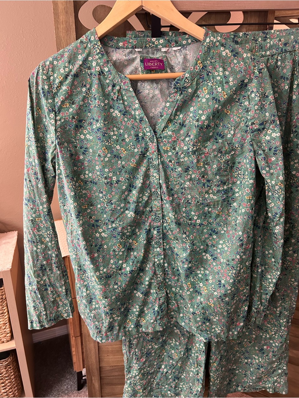 Garner Hill Faye 100% Cotton Pajamas made with Liberty London Fabric - Picture 4 of 13
